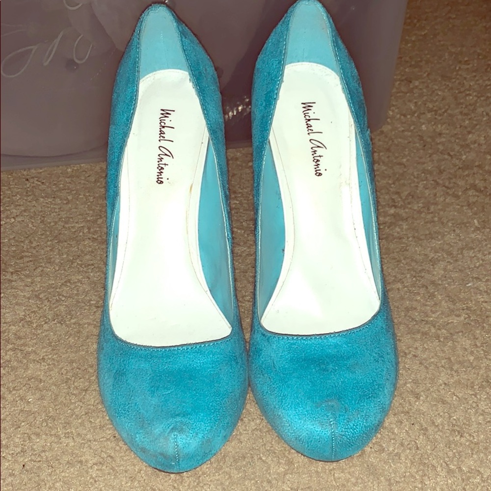 Heels turquoise